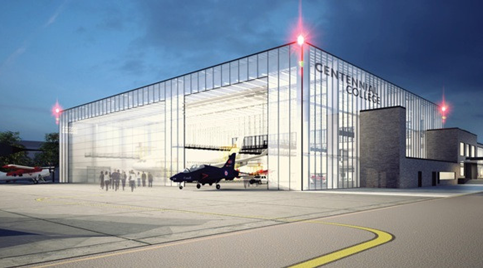 exterior view of Downsview campus
